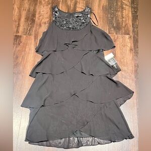 SL Fashions Black Cocktail Dress 14